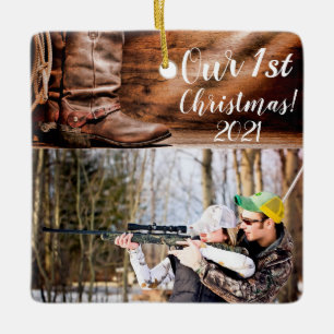 Botte de cow-boy personnalisées XMAS Ornement Bott