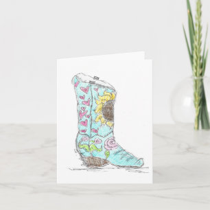 botte de cowboy fantaisie