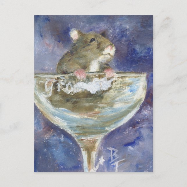 Bottes Carte postale Hamster nain (Devant)