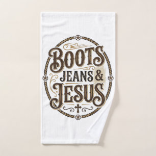 Bottes Jeans & Jésus Foi Occidentale Vintage