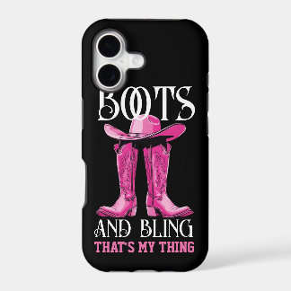 Bottes roses et bling c'est mon truc