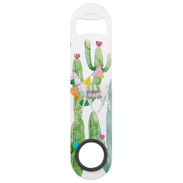 Bottiner Boho Llama Bohemian Cactus Desert Flo (Devant)