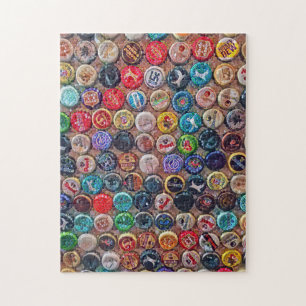 Bottle Cap Collection Puzzle