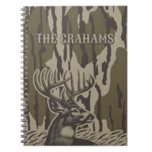 Bottomland camo famille journal nom personnalisabl