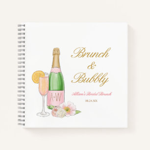 Boubbly Champagne Bridal Brunch Livre d'or
