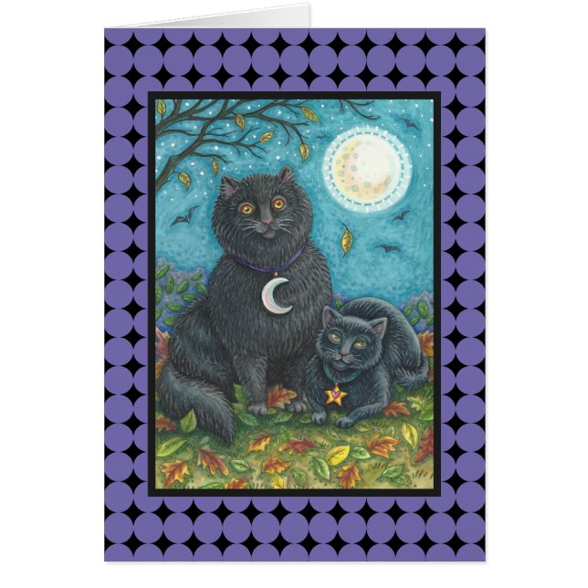 BOUBO & PYEWACKET CARTE NOIRE CAT DE SALUT Vide (Devant)
