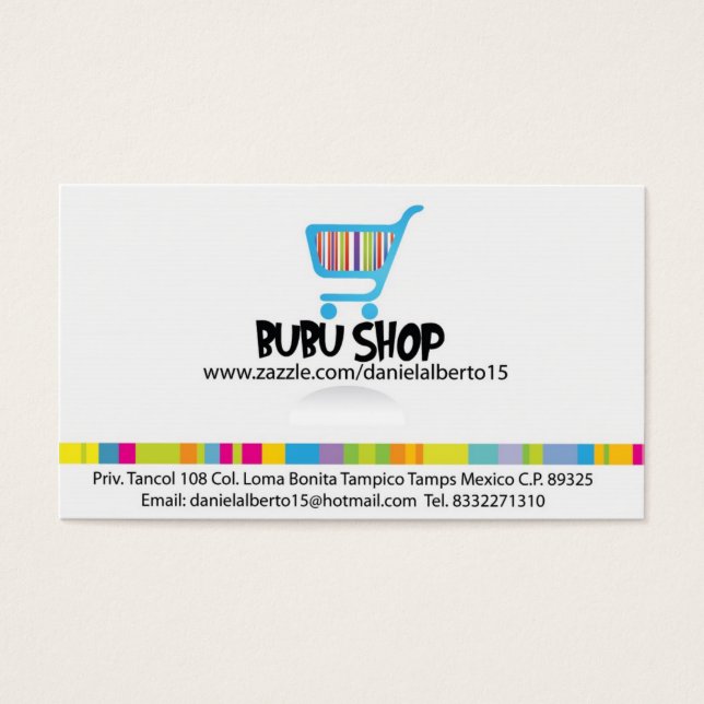 BOUBU CARTE (Devant)