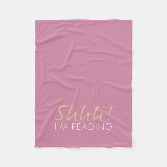 Bouche D'Or ! Je lis la couverture en polaire (Devant)