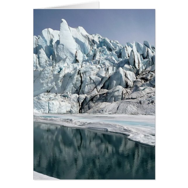 Bouche du glacier Matanuska Alaska (Devant)