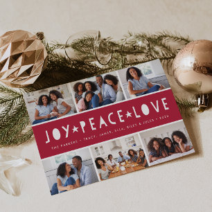 Bouches lumineuses   Carte de collage photo de vac