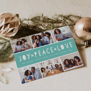 Bouches lumineuses   Carte de collage photo de vac