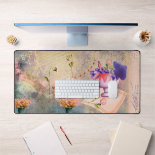 Bouches, pansies et cuvettes de fruits