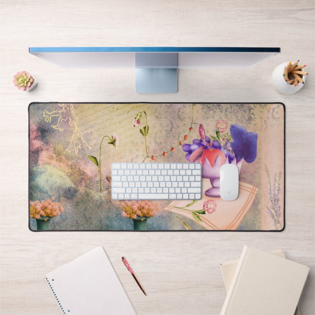 Bouches, pansies et cuvettes de fruits (Bureau 1)