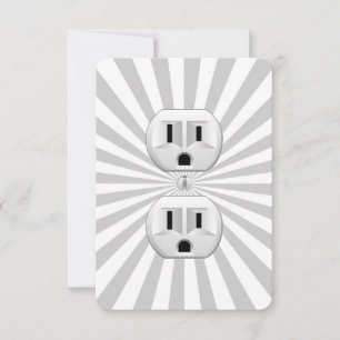 Bouchon électrique Mur Outlet Fun Personnaliser Ce