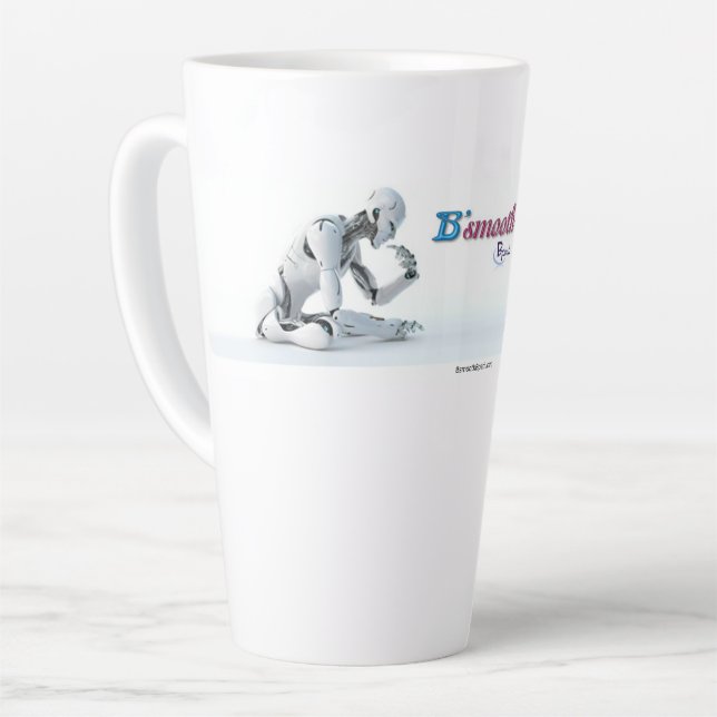 Bouchons et tasses de café en latte (Angle gauche)