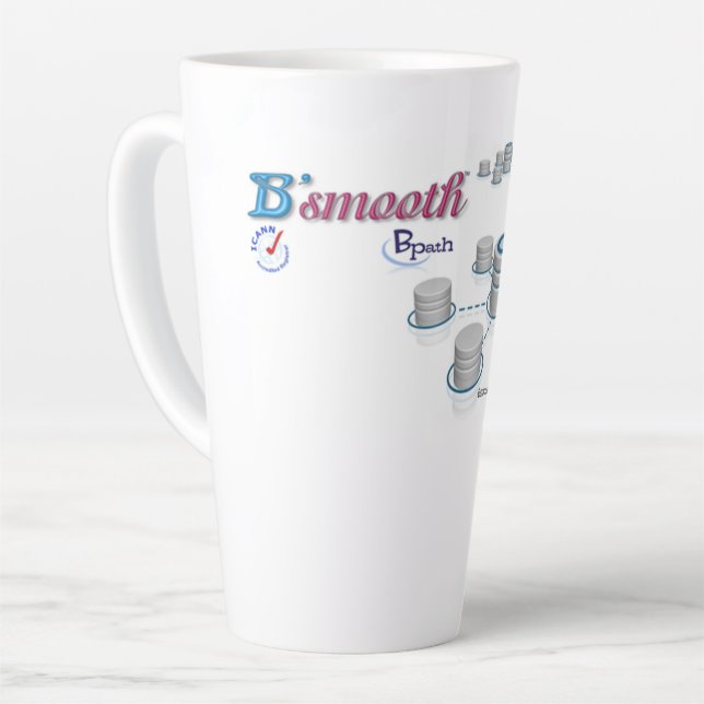 Bouchons et tasses de café en latte (Angle gauche)