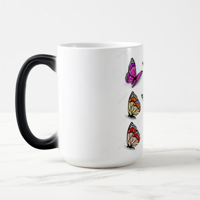 Bouchons et tasses de conception papillon (Gauche)