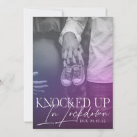 Bouclé dans le Faire-part de naissance COVID