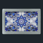 Boucle de ceinture avec design de couleur Bleu Bla<br><div class="desc">Elevez votre style avec notre boucle à ceinture étonnante avec un design bleu et blanc avec des pierres précieuses modernes scintillant le motif finlandais! Cette boucle de ceinture est plus qu’un simple accessoire fonctionnel, c’est une pièce de déclaration qui combine élégance contemporaine et charme culturel. Le design complexe présente des...</div>