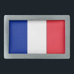 Boucle de ceinture avec Drapeau de France<br><div class="desc">Élevez votre collection d'accessoires avec notre boucle à ceinture exclusive avec le drapeau de la France ! Conçu avec une attention minutieuse aux détails, cette boucle à ceinture n’est pas seulement fonctionnelle, c’est une célébration de la culture et du patrimoine français. Le design dynamique met en valeur l'emblématique drapeau français,...</div>
