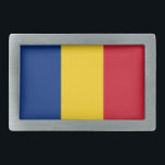 Boucle de ceinture avec drapeau de Roumanie<br><div class="desc">Ajoutez une touche de fierté roumaine à votre tenue avec notre boucle à ceinture exclusive avec le drapeau de la Roumanie! Conçu avec une attention minutieuse aux détails, cette boucle à ceinture est plus qu’un accessoire élégant, c’est une célébration du patrimoine et de la fierté culturelle de la Roumanie. Le...</div>