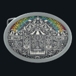 Boucle de ceinture du Festival de musique<br><div class="desc">Ce graphisme personnalisé garde la vie du festival de musique !</div>
