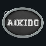 Boucle De Ceinture Ovale Aikido<br><div class="desc">Aikido</div>