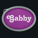 Boucle De Ceinture Ovale Belt Buckle Gabby<br><div class="desc">Belt Buckle Gabby</div>