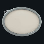 Boucle De Ceinture Ovale Bone (couleur solide)<br><div class="desc">Bone (couleur solide)</div>