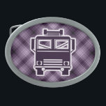 Boucle De Ceinture Ovale Camion-feu pourpre<br><div class="desc">Vous aimerez ce mignon roux plaid camion feu moteur pompier pompier de pompier conception des moteurs. Idéal pour les cadeaux ! Disponible sur les tee - shirts, les boîtiers de smartphones, les mousepads, les porte - clés, les affiches, les cartes, les couvertures électroniques, les manches d'ordinateur portable / carnet, les...</div>