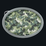 Boucle De Ceinture Ovale Camo Belt Buckle<br><div class="desc">Boucle de la ceinture affichée dans une impression camo verte. Customisez cet objet ou achetez tel quel.</div>