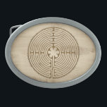 Boucle De Ceinture Ovale Chartres Labyrinthe style antique   vos idées<br><div class="desc">Symbole spirituel Design par EDDA Fröhlich / EDDArt | Labyrinthe est un système de lignes ou de chemins, qui fait de nombreux changements de direction ou de la mise en place d'un second du motif à un puzzle. Le Labyrinthe n'a qu'un seul accès au centre, tandis que plusieurs labyrinthes. |...</div>