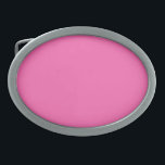 Boucle De Ceinture Ovale Couleur solide rose chaud néon | Classique<br><div class="desc">Neon Hot Pink - Voici l'allure intemporelle de la conception couleur solide : un mélange captivant de forme classique et d'élégante simplicité. Ce design est une célébration de la puissance et de la beauté que l'on retrouve dans une teinte unique et frappante. Élégant, le design de couleurs massives embrasse l'essence...</div>