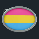 Boucle De Ceinture Ovale Drapeau de la fierté Pansexual<br><div class="desc">Drapeau Pansexual Pride. Montrez votre fierté et votre soutien pour la pansexualité avec ce grand drapeau et répandez un peu de paix et d'amour pour soutenir l'égalité d'orientation sexuelle! Visitez notre magasin pour découvrir plus de drapeaux LGBT,  drapeaux Bisexuels,  drapeaux Trangender et autres drapeaux du monde.</div>