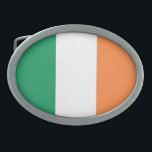 Boucle De Ceinture Ovale Drapeau irlandais bbcn<br><div class="desc">Irish Flag Belt Buckle Design © Trinkets and Things 2017 - AHP Design. Tous droits réservés.</div>