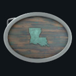 Boucle De Ceinture Ovale Forme Turquoise rustique Louisiane<br><div class="desc">Forme Turquoise rustique Louisiane</div>