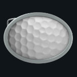 Boucle De Ceinture Ovale Golf Ball Dimples<br><div class="desc">QUATRE ! Cette image de Golf Ball Dimples est parfaite pour chaque golfeur.</div>