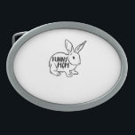 Boucle De Ceinture Ovale Lapin Maman Lapin Amant<br><div class="desc">Lapin Maman Lapin Amant</div>