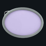 Boucle De Ceinture Ovale Lilac Dreams Solide Color | Classic Elegant<br><div class="desc">Lilac Dreams Solide Color | Classique | Élégant | tendance | Style | Cadeau | Couleur des tons violets</div>