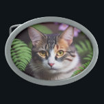Boucle De Ceinture Ovale Lilah l'enfer de Tortoiseshell : Un Chat d'une bea<br><div class="desc">La photo de farniente autour est Lilah le chat tabby coloré</div>