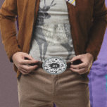 Boucle De Ceinture Ovale M. Hipster Mustache Vintage Retro<br><div class="desc">M. Hipster Mustache Vintage Retro</div>