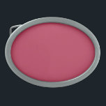 Boucle De Ceinture Ovale Magenta Trend Couleur Crimson Rouge Bright Maroon<br><div class="desc">Produit avec Magenta lumineux et vivid fait un cadeau tendance pour les amateurs de mode. Magenta a été annoncé comme la couleur de l'année 2023. Ce rouge pourpre vibre avec virilité et vigueur. Il se délecte de joie pure, encourageant l'expérimentation et l'expression de soi sans retenue. C'est courageux et sans...</div>