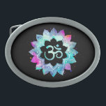 Boucle De Ceinture Ovale *~* Mandala Lotus OM AUM Symbole Aquarelle<br><div class="desc">* Un OM AUM Symbole Lotus Aquarelle Mandala sur une boucle de ceinture en forme ovale arrière - plan noire.* Note : Vous pouvez customiser le texte. Ici pour vous est une nouvelle ère étonnamment belle métaphysiquement inclinée spirituellement attrayante design susceptible d'inspirer la méditation et la contemplation calme. Il peut...</div>