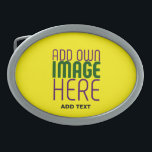 BOUCLE DE CEINTURE OVALE MODERNE ÉDITABLE SIMPLE JAUNE MODÈLE TEXTE IMAGE<br><div class="desc">IL S'AGIT D'UNE CONCEPTION ADAPTÉE AUX CLIENTS.VOUS POUVEZ CHANGER,  REdimensionner OU AJOUTER LOGO,  PHOTO,  TEXTE ET COULEURS COMME VOUS VOULEZ.MERCI.</div>