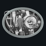 Boucle De Ceinture Ovale Motorcycle Motorbike moker Ride Rider<br><div class="desc">Funky Motorcycle / Motorbike / Custom Bike Belt Buckle à ajouter à votre collection. Un cadeau / cadeau cool pour tous ceux qui aiment le design personnalisé unique objets personnalisés,  vibrations positives,  équitation,  route,  voyage,  toutes choses mécaniques etc. Explorez,  Voyage,  cavalier,  motard. Photo noir et blanc,  monochrome,  minimalisme.</div>