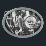 Boucle De Ceinture Ovale Motorcycle Motorbike moker Ride Rider<br><div class="desc">Funky Motorcycle / Motorbike / Custom Bike Belt Buckle à ajouter à votre collection. Un cadeau / cadeau cool pour tous ceux qui aiment le design personnalisé unique objets personnalisés,  vibrations positives,  équitation,  route,  voyage,  toutes choses mécaniques etc. Explorez,  Voyage,  cavalier,  motard. Photo noir et blanc,  monochrome,  minimalisme.</div>
