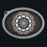 BOUCLE DE CEINTURE OVALE NAVIRES<br><div class="desc">Un design adapté d'art artisanal à bateaux étroits souvent utilisé sur des bateaux traditionnels.</div>