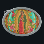 Boucle De Ceinture Ovale Notre Dame Guadalupe-Mexique Sainte Vierge Marie<br><div class="desc">"Notre-Dame de Guadalupe" "Vierge Marie" Mexique Mexique "Autochtone-Américain" Catholique Bohème Saint Goddess Chrétien Autochtone Ethnique Hispanique Latina "Latin American" Coloniale Espagnole Mayan Présul Toltec Olmec "Nuestra Senora de Guadalupe" Catolica Espagnol Kitsch Southwestern Southwestern Vintage Sainte-Mère Jésus Paix mondiale</div>