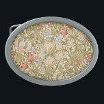 Boucle De Ceinture Ovale William Morris Lily Art Nouveau<br><div class="desc">William Morris Lily Design Motif. William Morris était un designer textile anglais, artiste, écrivain et socialiste associé à la Fraternité pré-Raphaélite et au British Arts and Crafts Movement. Il a fondé une entreprise de design en partenariat avec l'artiste Edward Burne-Jones et le poète et artiste Dante Gabriel Rossetti. Ce magnifique...</div>