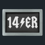 Boucle De Ceinture Rectangulaire 14er<br><div class="desc">14ers ROCK ! !</div>